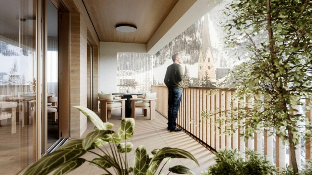3 1/2-ZW NEUBAU HAUS MOROSANI, NR. 1.01 (Erstwohnung) - Visu_Balkon