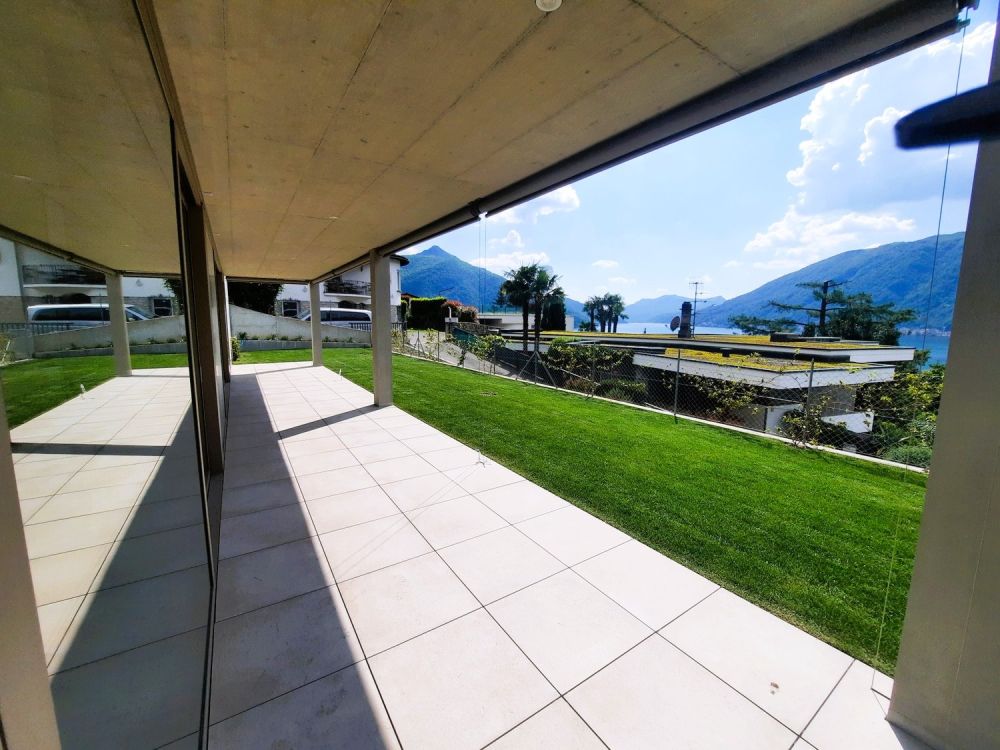 NUOVO APPARTAMENTO 2.5 LOCALI, AMPIO GIARDINO E VISTA LAGO -  Bild 1