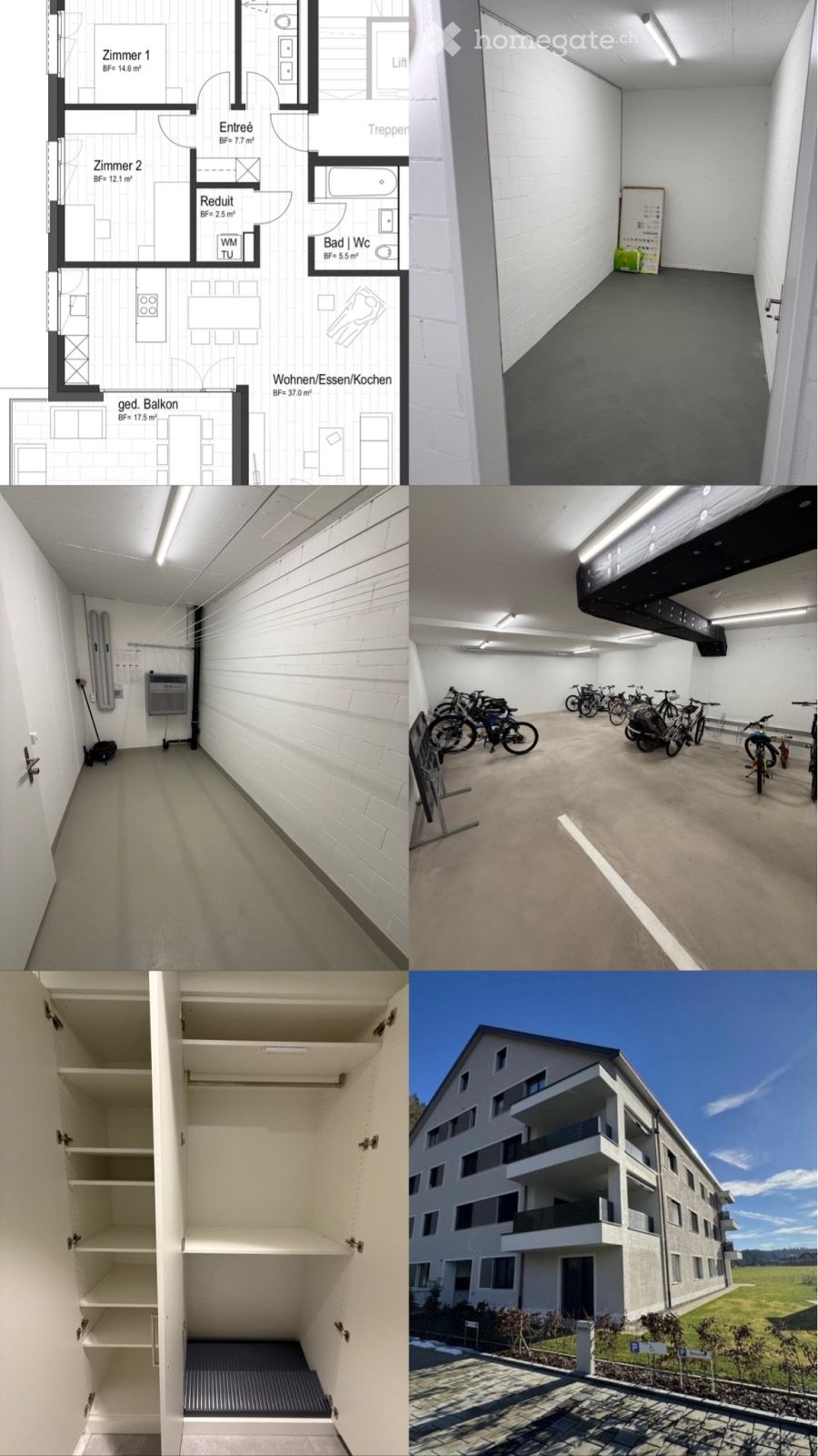3.5 Zi Neubauwohnung mit Aussicht - Turbenthal -  Bild 4