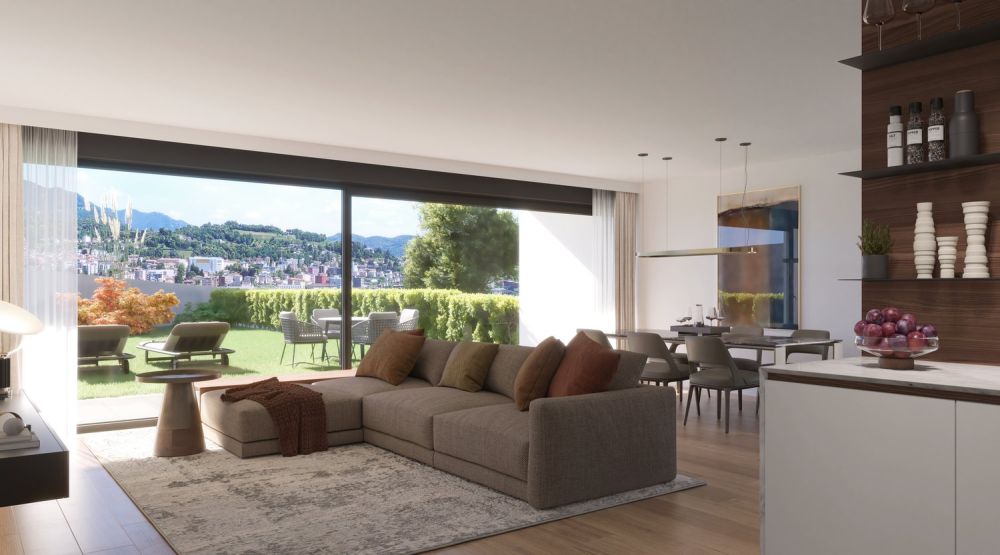 Elegantes und neues 4.5-Zimmer-Apartment mit Garten -  Bild 1