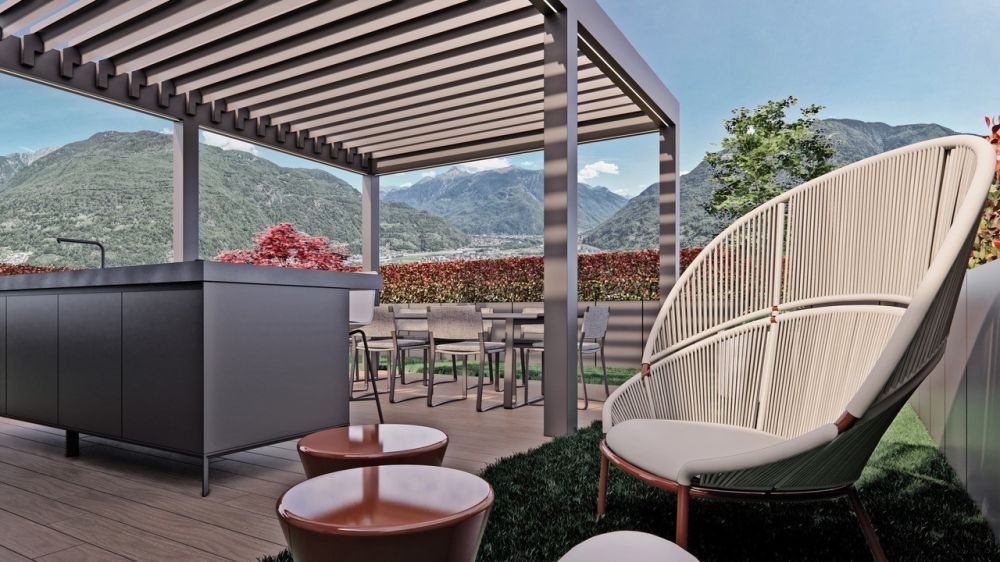 BELLINZONA - ESCLUSIVO ATTICO DUPLEX - 4.5 LOCALI - 172 MQ - Bild 6