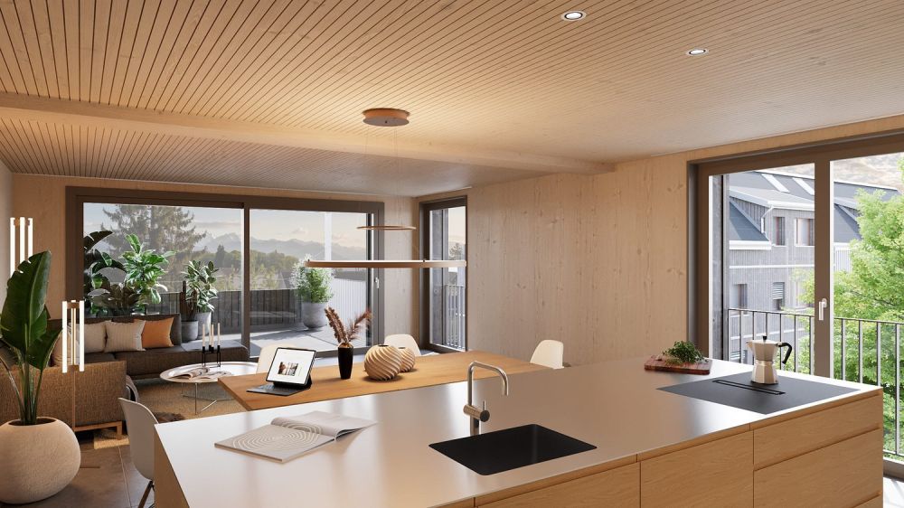 Moderne 5.5-Zimmer-Neubauwohnungen EG in Hombrechtikon -  Bild 6