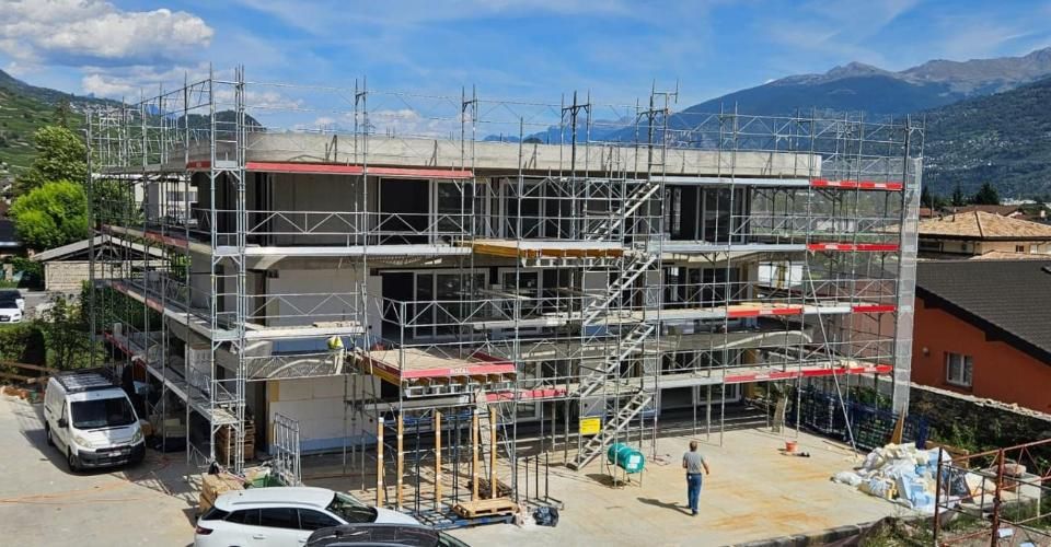 Appartement avec superbe jardin privatif et vue sur les montagnes - Appartement 3.5 pièces - image - 2