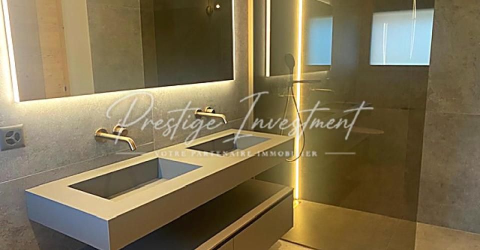 Magnifique Chalet Prestige: le golf en voisin, les Alpes en horizon. - Chalet - image - 13