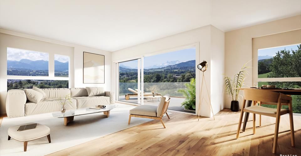 Une situation exceptionnelle aux portes de Lausanne - Appartement 4.5 pièces - image - 1