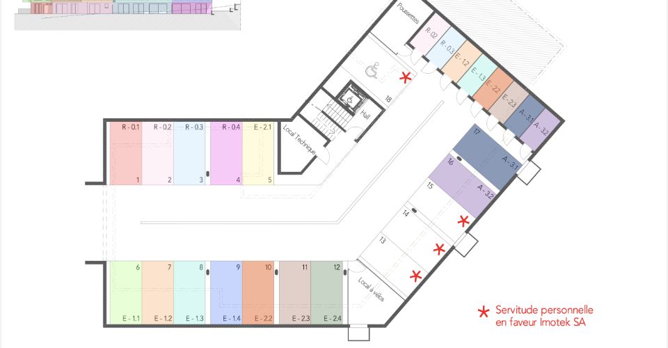 Magnifique Attique de 4.5 pièces avec une grande terrasse - Attique 4.5 pièces - image - 9
