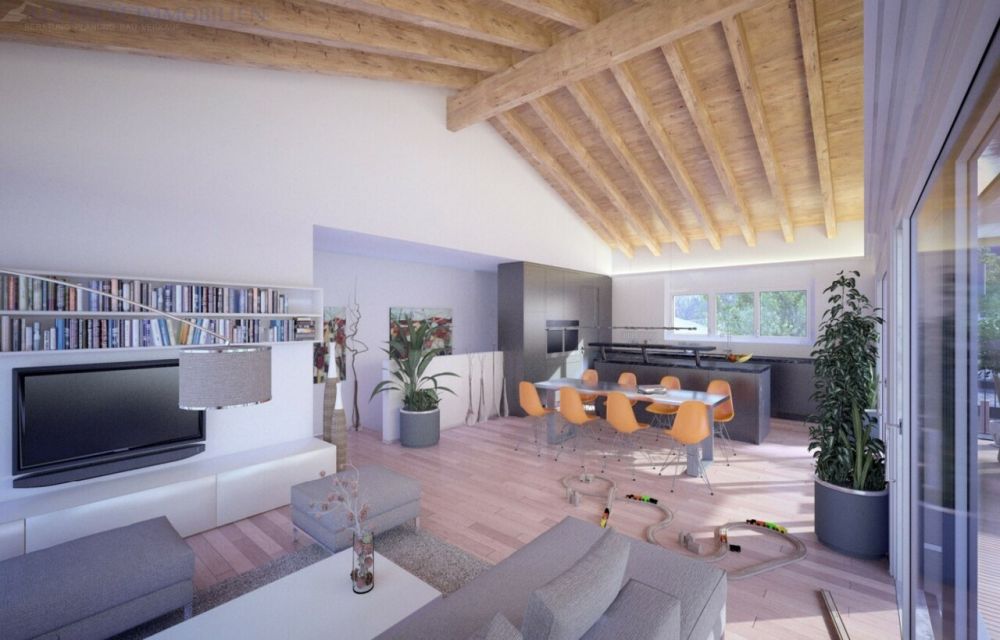 Moderne Duplex-Attikawohnung in Ried-Brig zu Verkaufen -  Bild 1