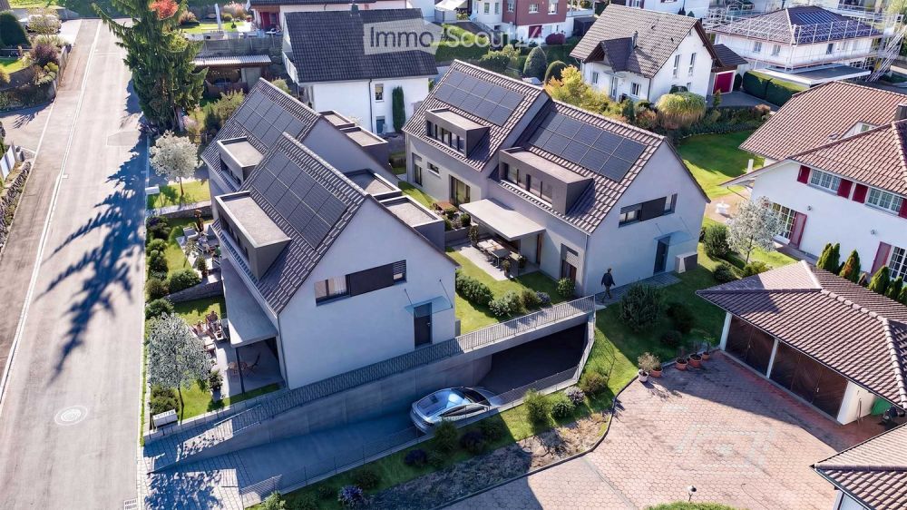 Doppeleinfamilienhaus Hangstrasse 2a + 2c, Boswil inkl. Parkplätze -  Bild 2