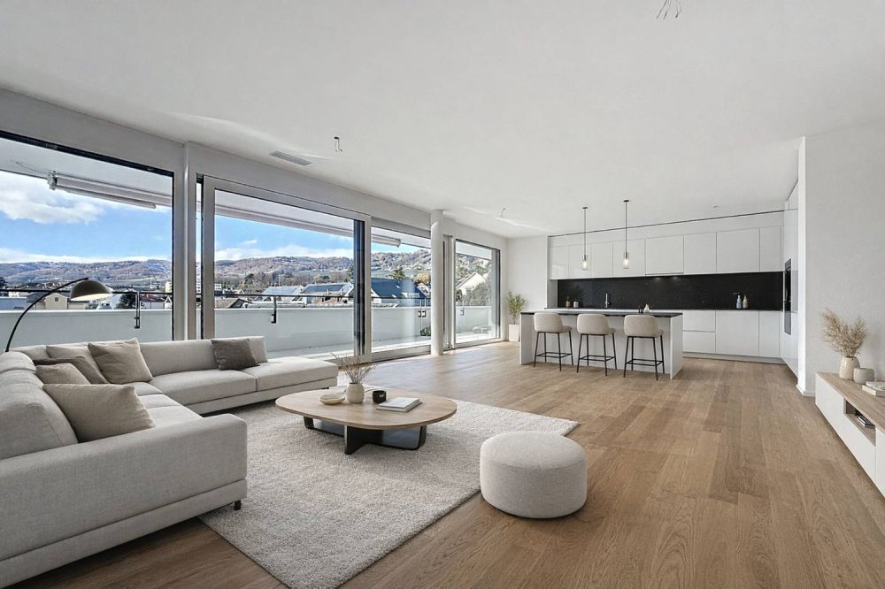Appartement neuf de 4.5 pièces avec balcons couverts -  Bild 2