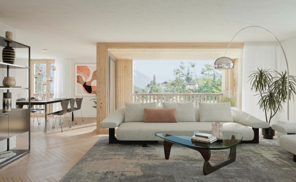 4 ½-Zi-Dach-Maisonettewohnung an idyllischer, ruhiger Wohnlage in Oberschan -  Bild 4