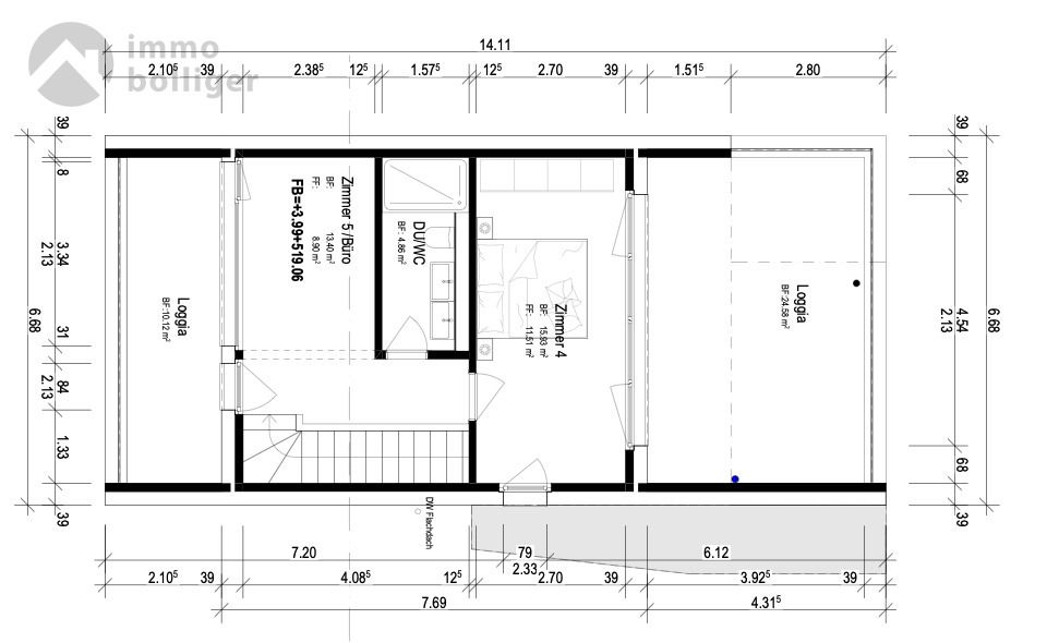 Neubau mit traumhafter Aussicht - 1.OG