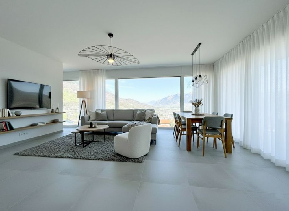 Villa individuelle de 4,5 pièces avec belle vue sur la plaine. - Bild 2