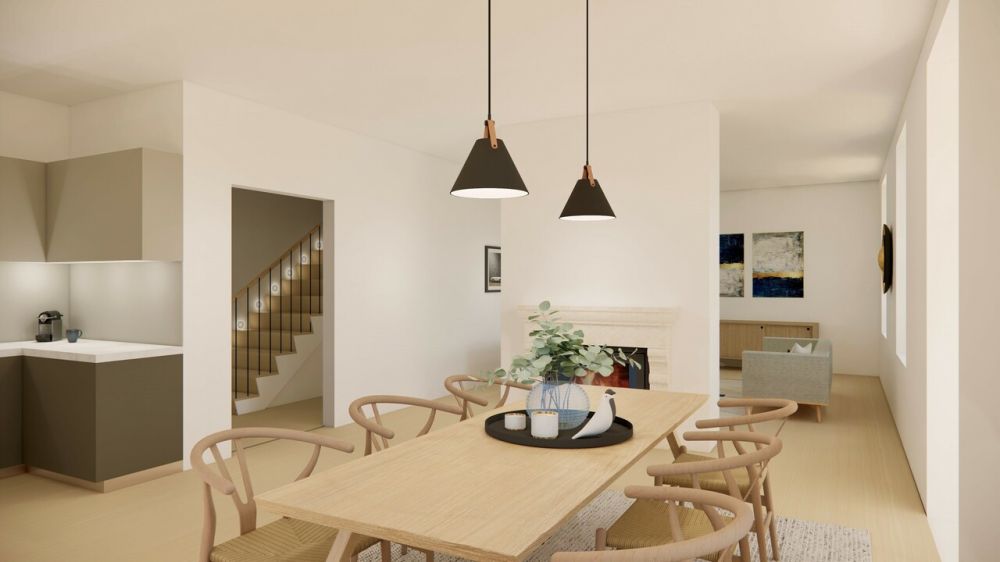 Superbe demeure remplie de charme  en cours de rénovation - salle à manger (projet)