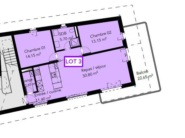 Appartement 3.5 pièces, une adresse privilégiée au cœur de la campagne - Appartement 3.5 pièces - image - 7