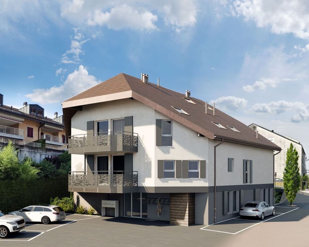 PROJET NEUF : Appartement de 3.5 pièces au rez-de-chaussée - Bild 2