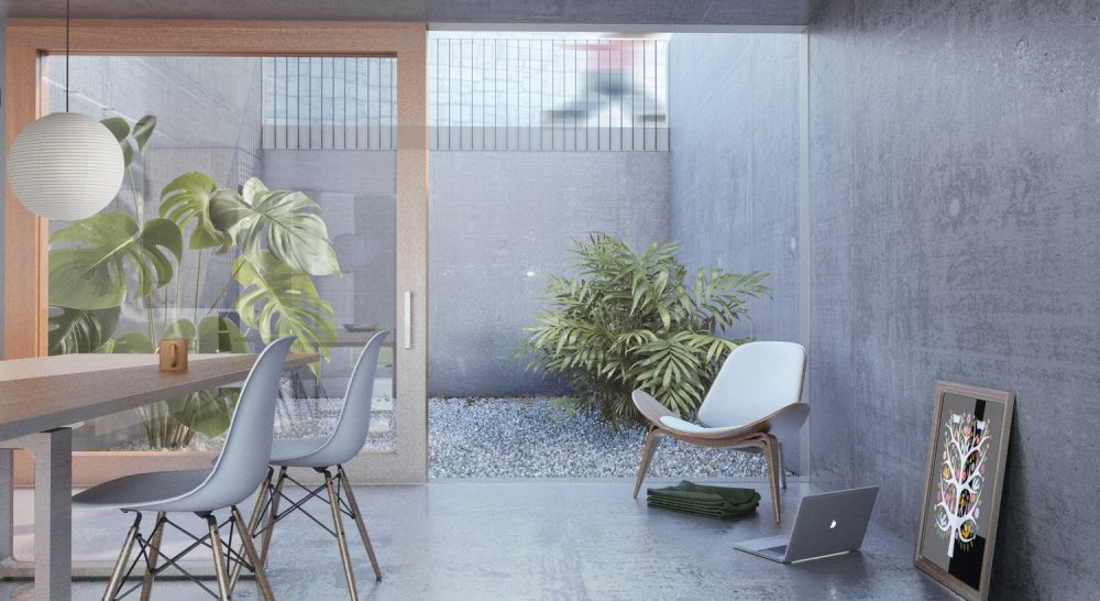 Luce, beton e legno incastonati tra il verde e le montagne Valmaggesi - Bild 10