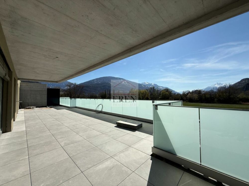 Spacieux attique 4,5 pièces neuf avec terrasse panoramique de 68 m2 - Livraison juin 2026 - Résidence Alegria à Uvrier (Sion) - Attique 4,5 pièces à vendre