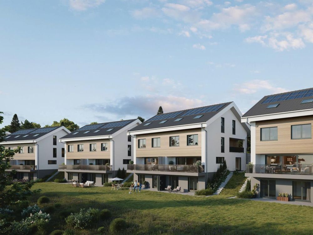 Modern wohnen - mitten in der Natur - Aussenansicht