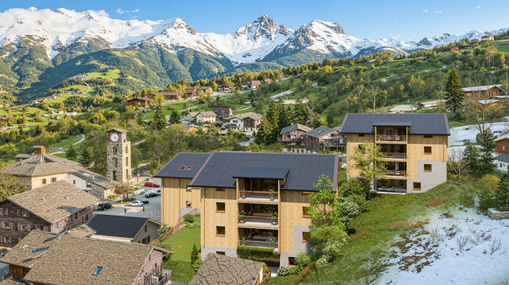 Neubau HASOL im Zentrum von Bürchen mit Erst- und Zweitwohnungen - Bild 4