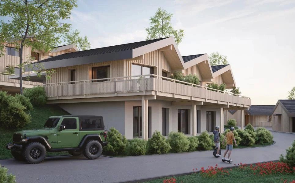 Chalets im modernen Stil in Mollens Promotion Les Martelles -  Bild 1