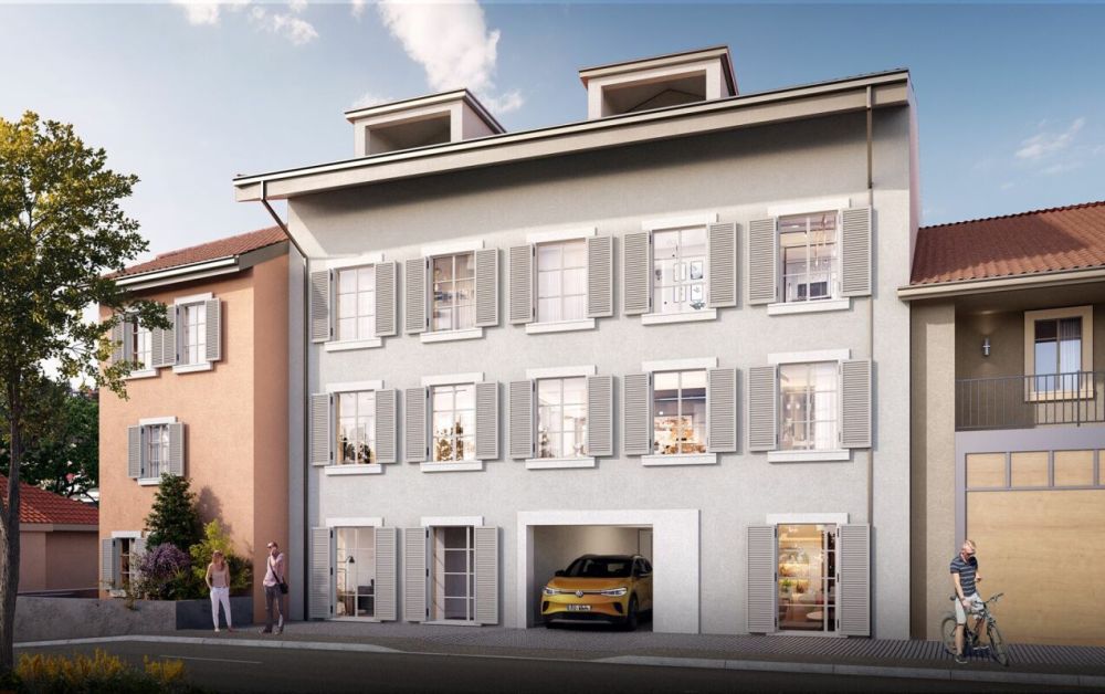 La Sarraz, appartement neuf 2.5 pièces, 75 m2 au rez avec jardin - Bild 5