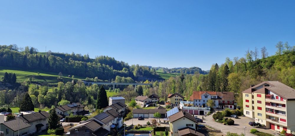 Lebensqualität auf einen Blick: Neubauwohnung mit Weitblick ins Grüne - Ihre Aussicht | Whg. D501