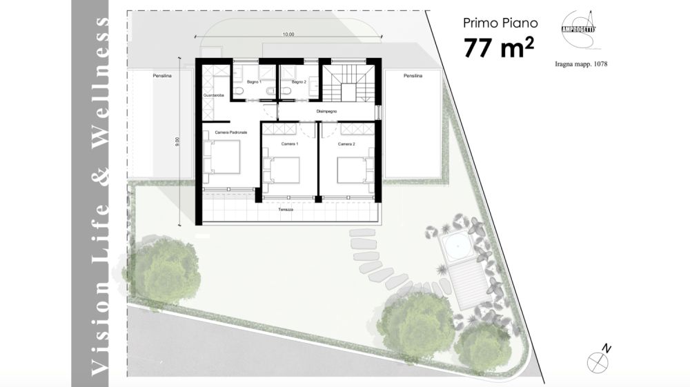 Vision Life & Wellness  - 4 ville moderne in costruzione e centro benessere nel Comune di Iragna -  Bild 10