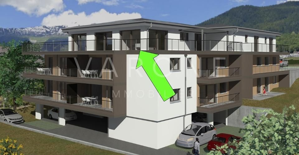 Appartement en attique dans nouvelle résidence Minergie à Savièse - Appartement 4.5 pièces - image - 8