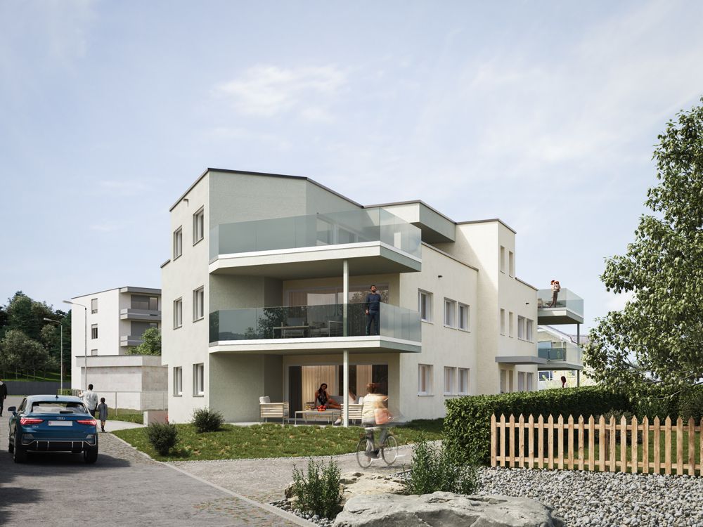 Neubauprojekt ALSA - Süd-Ansicht