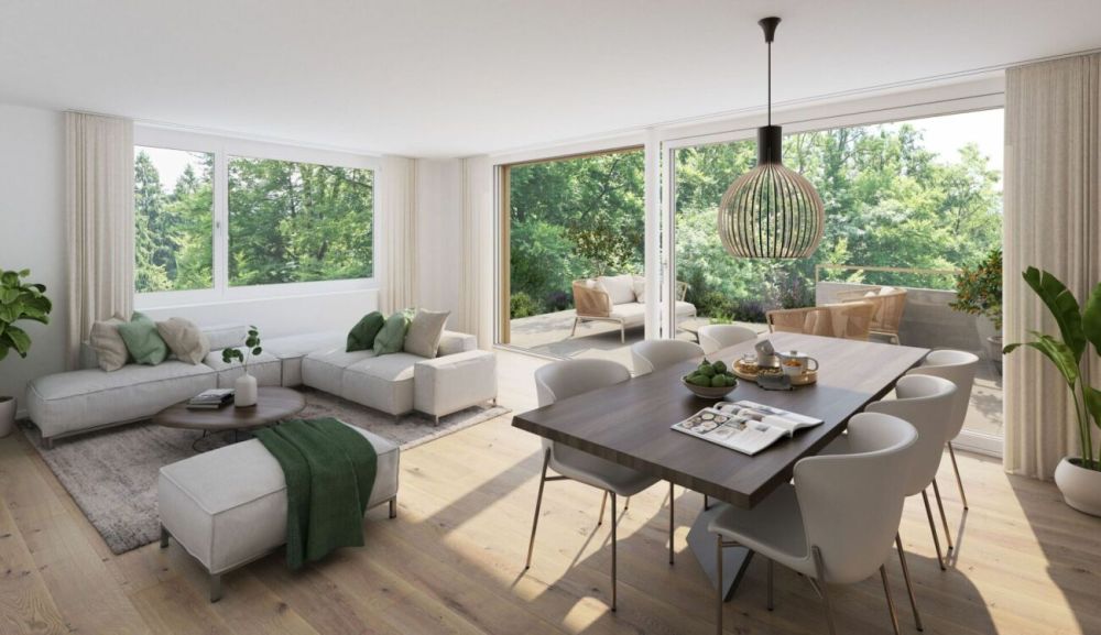 Sonnige 4.5 Zimmer-Gartenwohnung mit besonderem Flair -  Bild 2