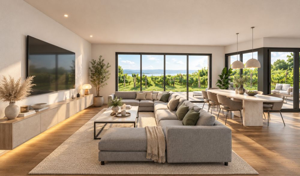 NOUVEAU PROJET DE 3 VILLAS À CONCISE À PROXIMITÉ DU LAC -  Bild 8