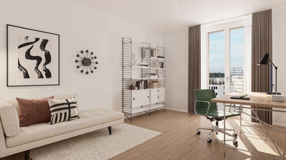 Letzte 2.5 Zimmerwohnung an exzellenter Lage: Lichtdurchflutete Wohnung mit zwei Balkonen -  Bild 10