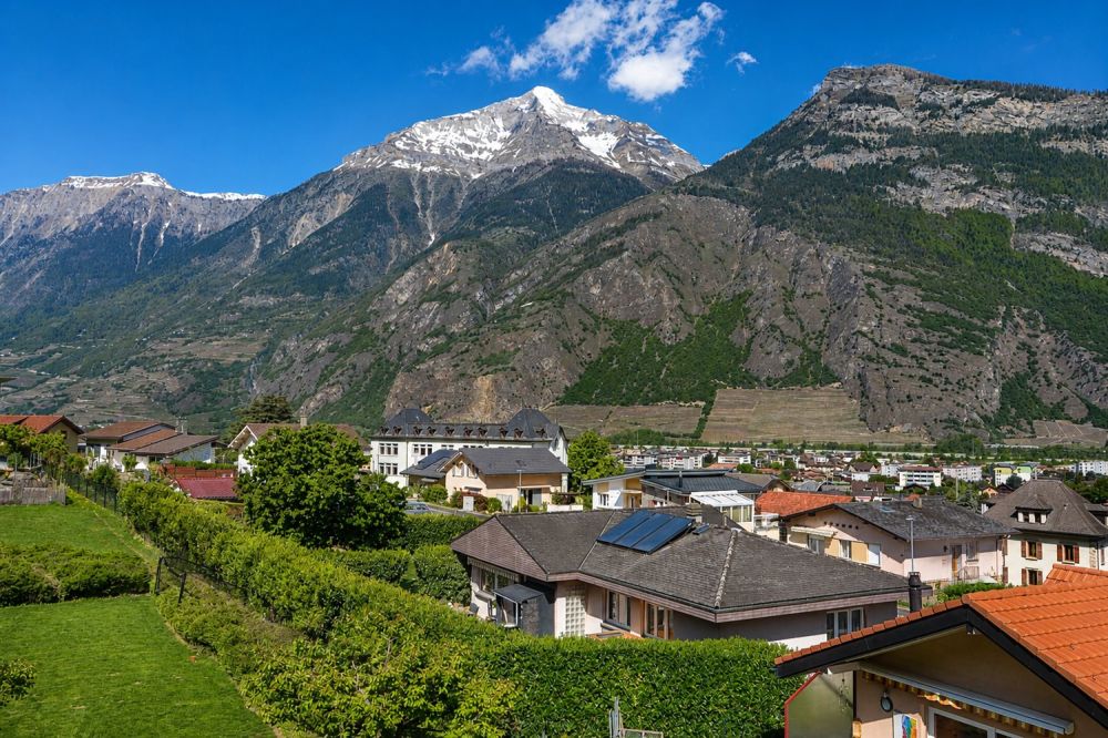 6 moderne Villen mit Panoramadach auf den Höhen von Saxon -  Bild 2