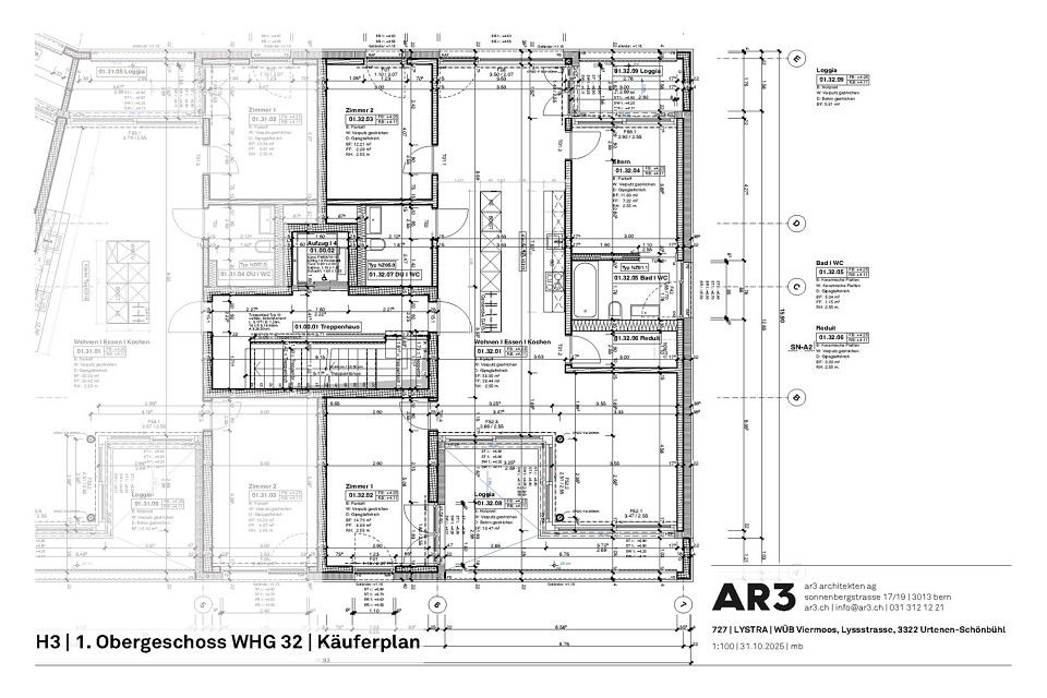 WHG 32 - NEUBAU Viermoos - Wohnen an bester Zentrumslage von Urtenen-Schönbühl -  Bild 13