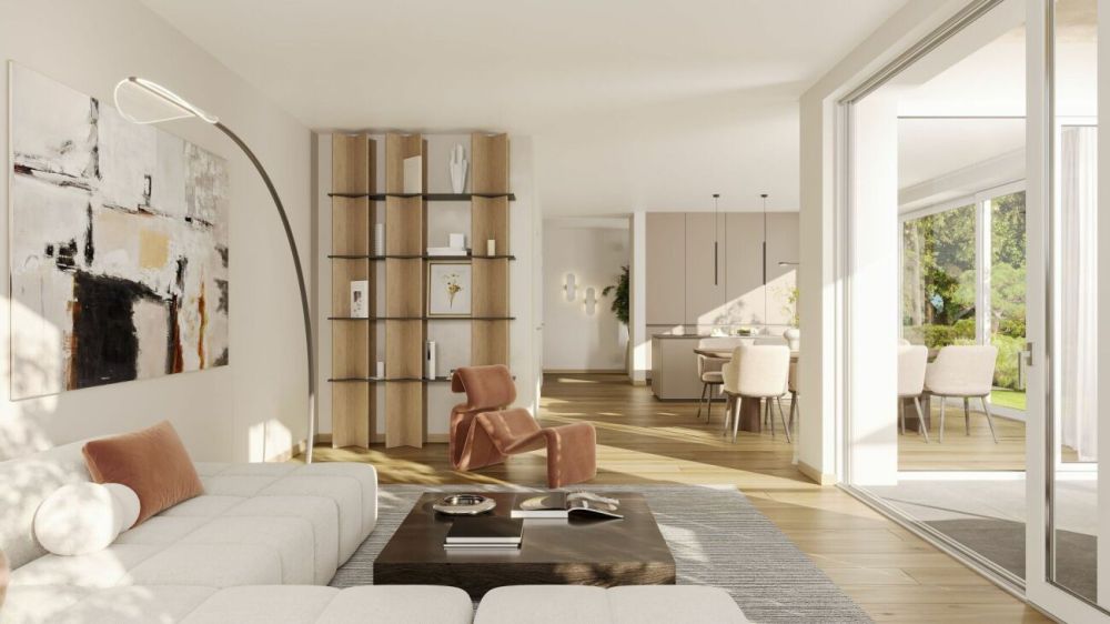 Weitsicht & Idylle- modernes Doppelfamilienhaus in Bichelsee - Bild 4