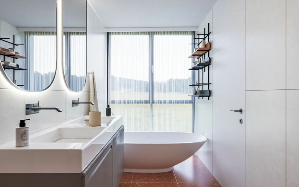 Moderner Neubautraum Doppel-Einfamilienhaus - zwischen Rhein und Bergen - Haus West - Bild 13