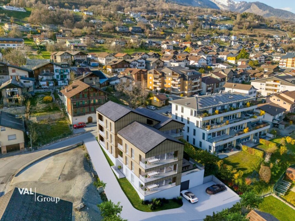 Spacieux appartement 3,5 pièces avec balcon - Un cadre paisible avec une belle vue -  Bild 1