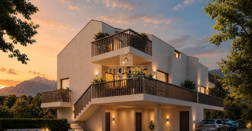 Un cadre de vie privilégié pour cette villa au design élégant ! - Maison contiguë 4.5 pièces - image - 1