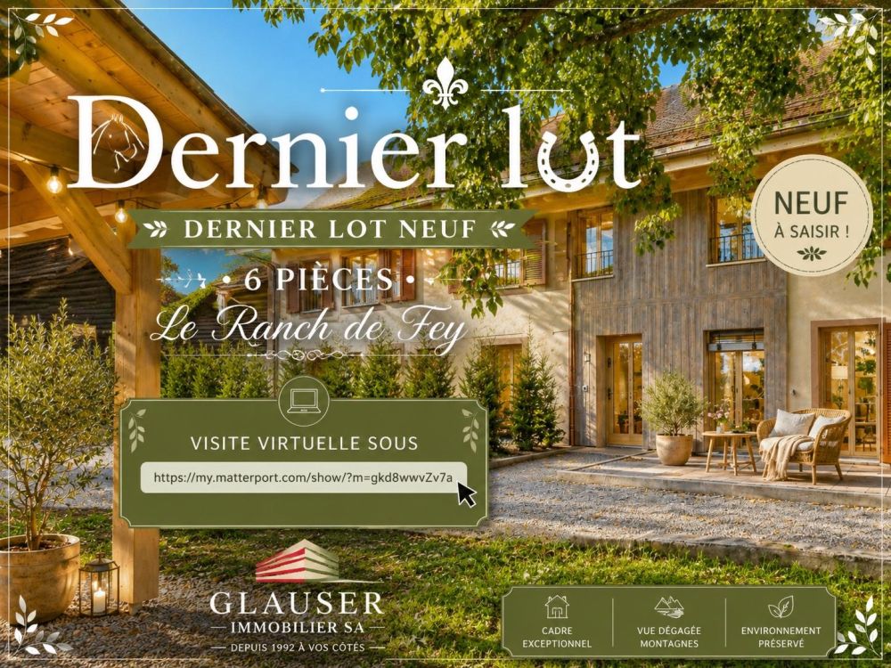 Dernier lot neuf | Ranch de Fey -  Bild 1