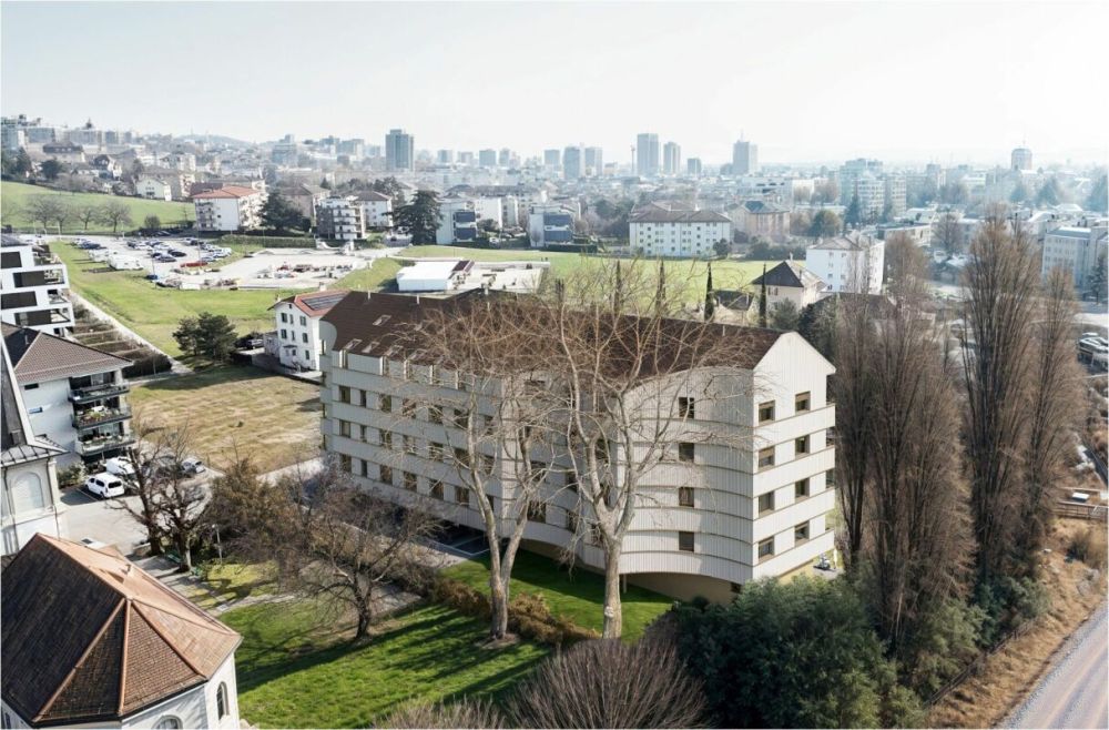 ATTIQUE N°14 - VUE PANORAMIQUE SUR LE LAC ET LES ALPES - Bild 7