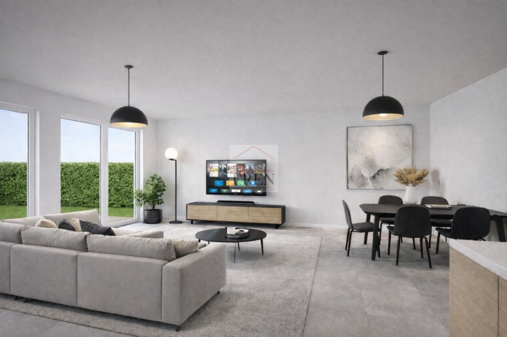 Appartement 3,5 pièces sud-est en rez de chaussée à Grône - Appartement 3,5 pièces neuf au rez de chaussée à vendre à Grône