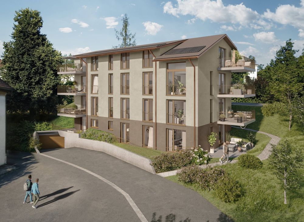 NEUBAU - durchdachte 3.5-Zimmerwohnung mit Sitzplatz -  Bild 3