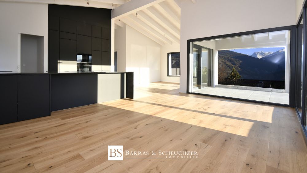 Geräumige 4.5-Zimmer-Wohnung in einer gehobenen Residenz - Appartement témoin - Séjour