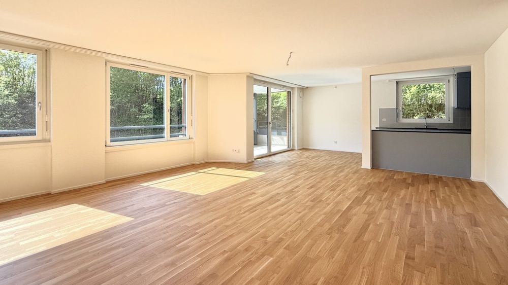 Platz für die ganze Familie  4.5 Zimmer mit zwei Balkonen im Brünnlipark -  Bild 2