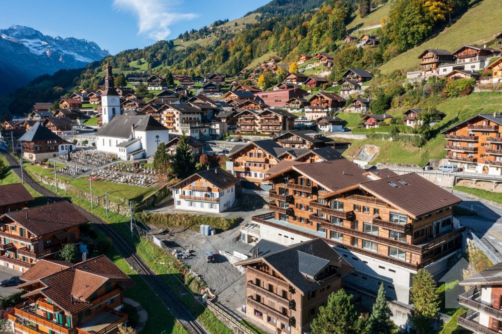 Val-d'Illiez, superbe duplex de 182 m2 avec bureau professionnel -  Bild 12