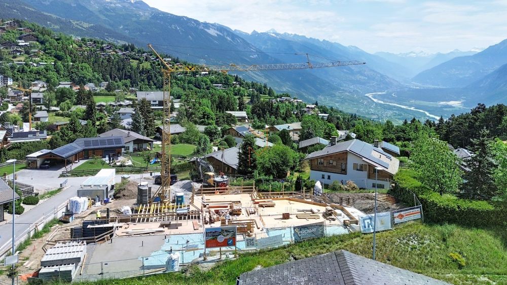 Appartement neuf de 2.5 pièces avec terrasse et vue à Crans-Montana - Résidence principale -  Bild 4