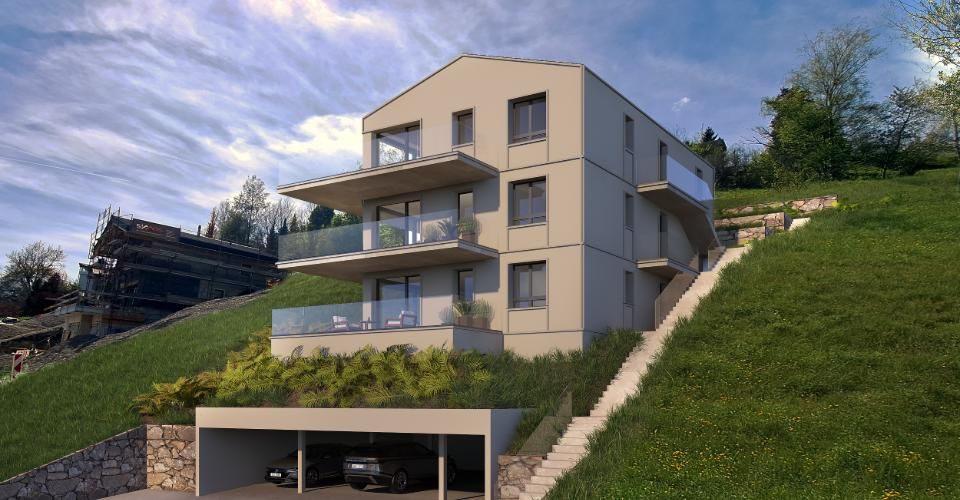 Appartement neuf 2.5 pièces avec balcon et terrasse - Appartement 2.5 pièces - image - 1
