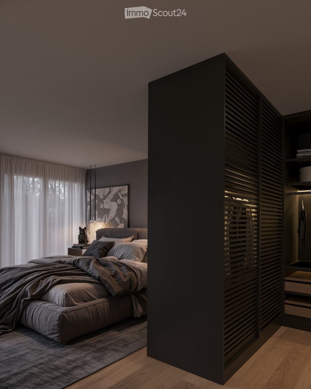 Moderne 5.5-Zimmer-Neubauwohnung mit Balkon und schöner Aussicht in Ettingen -  Bild 5