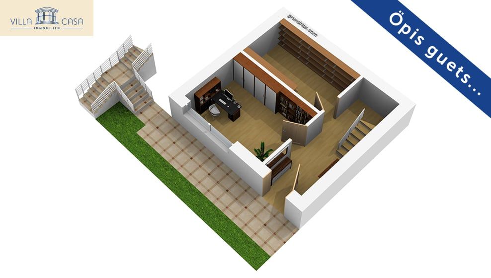 Neubau ALPINA / Eigenheim statt Kompromiss - 25026_Grundriss_UG_3D