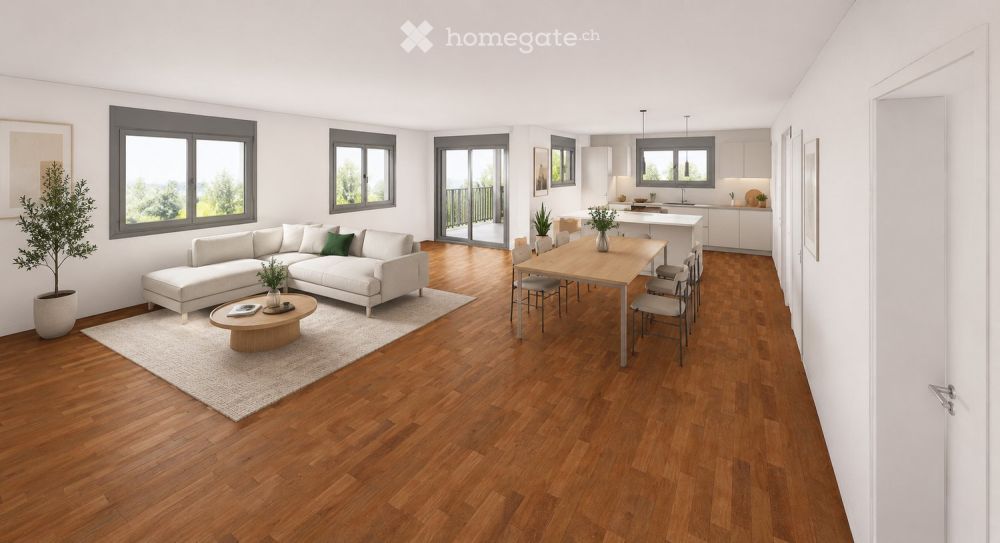 Moderne 4.5-Zimmer-Neubauwohnung in Diessenhofen -  Bild 3